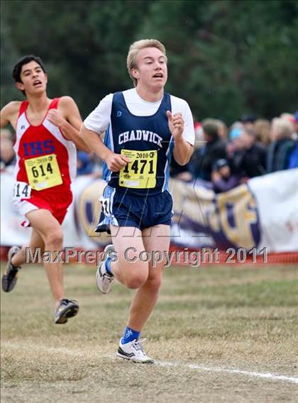 Thumbnail 2 in CIF State Cross Country Championships (D5 Boys) photogallery.