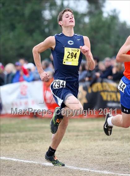 Thumbnail 1 in CIF State Cross Country Championships (D5 Boys) photogallery.