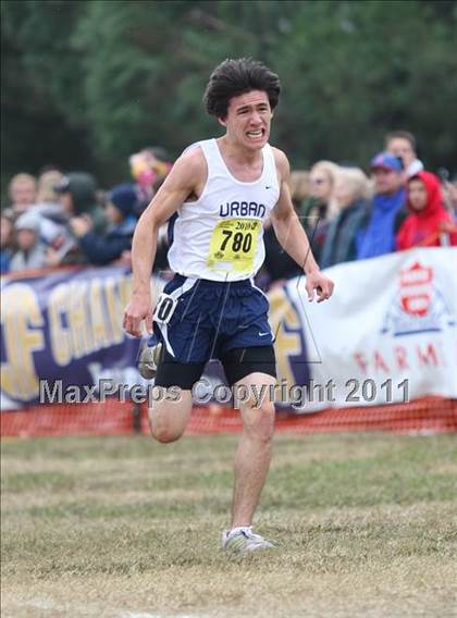 Thumbnail 3 in CIF State Cross Country Championships (D5 Boys) photogallery.