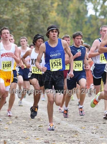 Thumbnail 2 in CIF State Cross Country Championships (D5 Boys) photogallery.