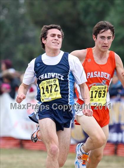 Thumbnail 3 in CIF State Cross Country Championships (D5 Boys) photogallery.