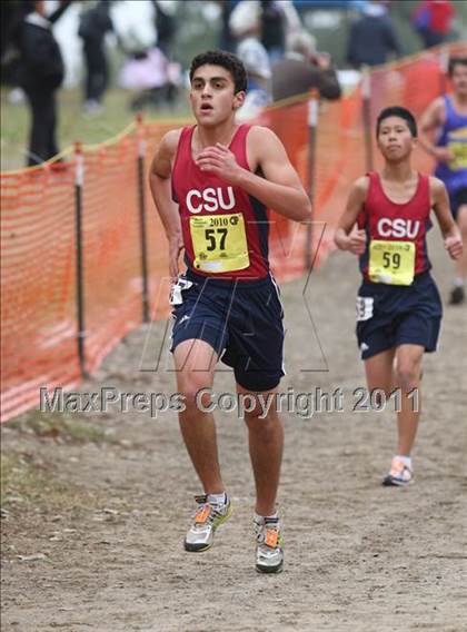 Thumbnail 3 in CIF State Cross Country Championships (D5 Boys) photogallery.