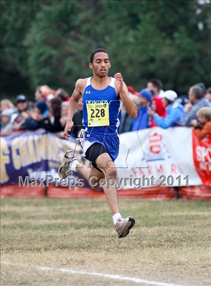 Thumbnail 1 in CIF State Cross Country Championships (D5 Boys) photogallery.