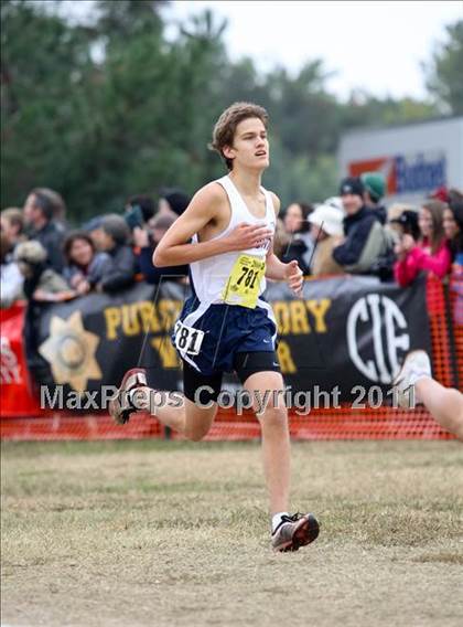 Thumbnail 3 in CIF State Cross Country Championships (D5 Boys) photogallery.