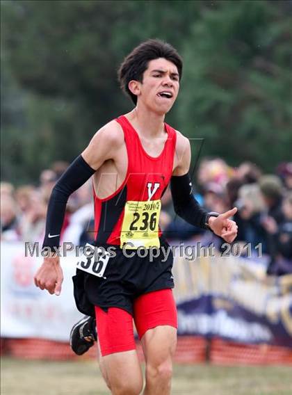 Thumbnail 1 in CIF State Cross Country Championships (D5 Boys) photogallery.