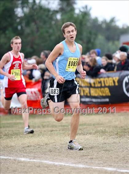 Thumbnail 3 in CIF State Cross Country Championships (D5 Boys) photogallery.