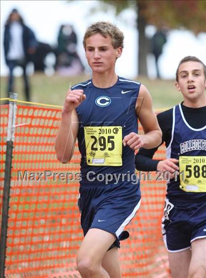 Thumbnail 2 in CIF State Cross Country Championships (D5 Boys) photogallery.