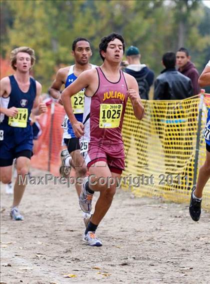 Thumbnail 2 in CIF State Cross Country Championships (D5 Boys) photogallery.