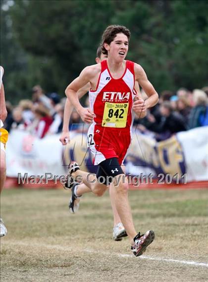 Thumbnail 2 in CIF State Cross Country Championships (D5 Boys) photogallery.