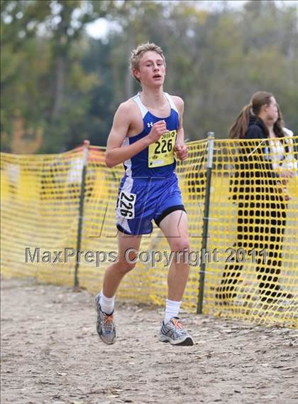 Thumbnail 2 in CIF State Cross Country Championships (D5 Boys) photogallery.