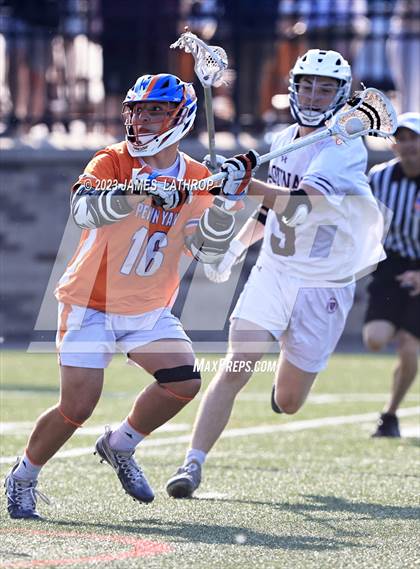 Thumbnail 2 in Penn Yan Academy @ Aquinas Institute (NYSPHSAA Section Five Class D Final) photogallery.