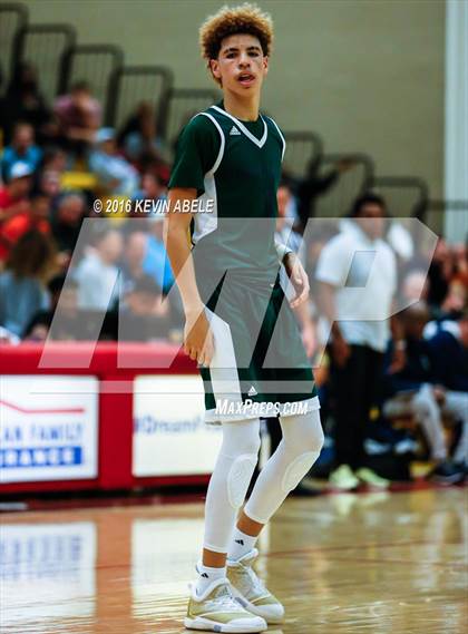 Thumbnail 2 in Bishop Gorman vs Chino Hills (Hoophall West Invitational) photogallery.