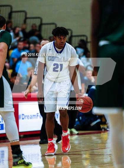 Thumbnail 3 in Bishop Gorman vs Chino Hills (Hoophall West Invitational) photogallery.