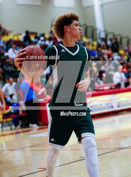 Thumbnail 2 in Bishop Gorman vs Chino Hills (Hoophall West Invitational) photogallery.