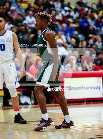 Thumbnail 3 in Bishop Gorman vs Chino Hills (Hoophall West Invitational) photogallery.