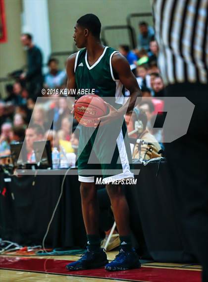 Thumbnail 3 in Bishop Gorman vs Chino Hills (Hoophall West Invitational) photogallery.