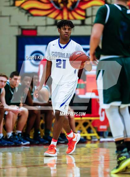 Thumbnail 1 in Bishop Gorman vs Chino Hills (Hoophall West Invitational) photogallery.