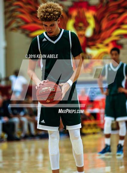 Thumbnail 3 in Bishop Gorman vs Chino Hills (Hoophall West Invitational) photogallery.