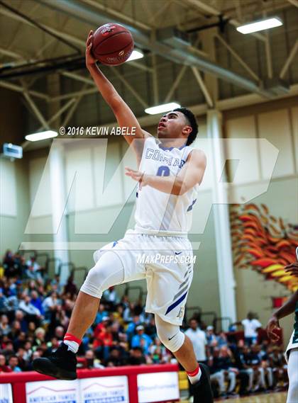 Thumbnail 1 in Bishop Gorman vs Chino Hills (Hoophall West Invitational) photogallery.