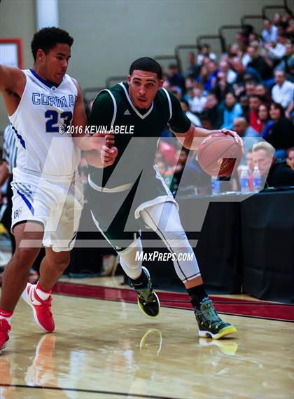 Thumbnail 1 in Bishop Gorman vs Chino Hills (Hoophall West Invitational) photogallery.