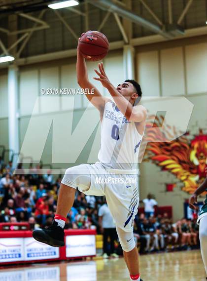 Thumbnail 3 in Bishop Gorman vs Chino Hills (Hoophall West Invitational) photogallery.