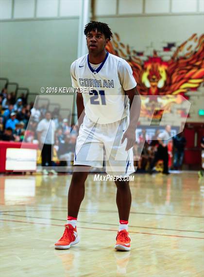Thumbnail 1 in Bishop Gorman vs Chino Hills (Hoophall West Invitational) photogallery.