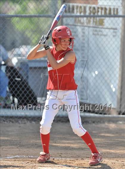 Thumbnail 1 in Cajon vs. Garden Grove (Michelle Carew Classic) photogallery.