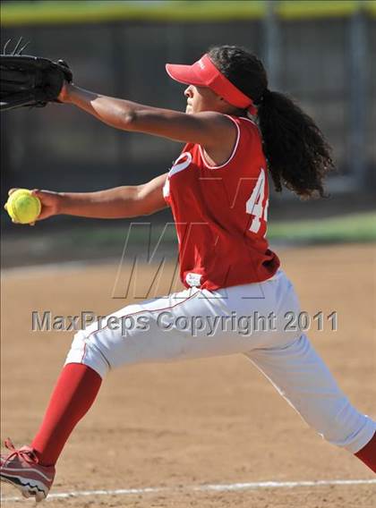 Thumbnail 3 in Cajon vs. Garden Grove (Michelle Carew Classic) photogallery.