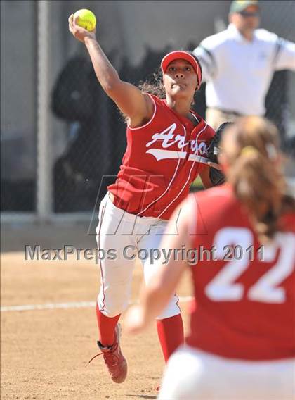 Thumbnail 2 in Cajon vs. Garden Grove (Michelle Carew Classic) photogallery.