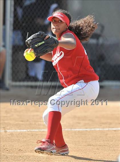 Thumbnail 3 in Cajon vs. Garden Grove (Michelle Carew Classic) photogallery.