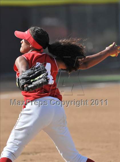 Thumbnail 3 in Cajon vs. Garden Grove (Michelle Carew Classic) photogallery.