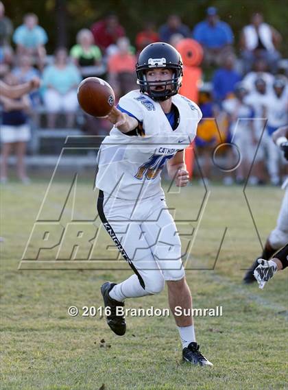 Thumbnail 3 in Montgomery Catholic @ Billingsley (Spring Scrimmage) photogallery.