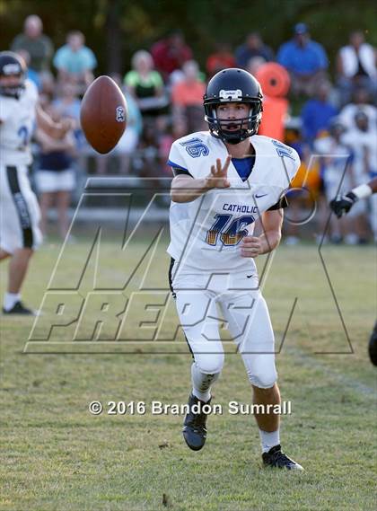 Thumbnail 1 in Montgomery Catholic @ Billingsley (Spring Scrimmage) photogallery.