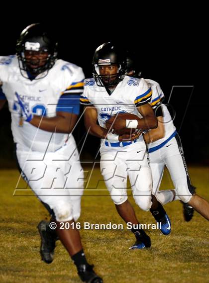 Thumbnail 1 in Montgomery Catholic @ Billingsley (Spring Scrimmage) photogallery.