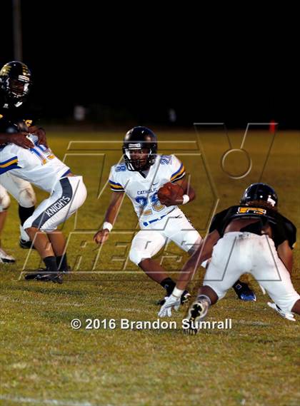 Thumbnail 3 in Montgomery Catholic @ Billingsley (Spring Scrimmage) photogallery.