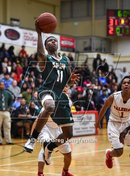 Thumbnail 2 in St. Patrick-St. Vincent vs. Salesian College Preparatory (CIF NCS D4 Final) photogallery.