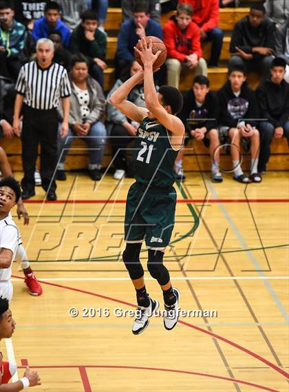Thumbnail 3 in St. Patrick-St. Vincent vs. Salesian College Preparatory (CIF NCS D4 Final) photogallery.