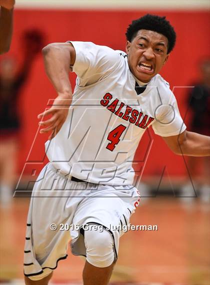 Thumbnail 1 in St. Patrick-St. Vincent vs. Salesian College Preparatory (CIF NCS D4 Final) photogallery.