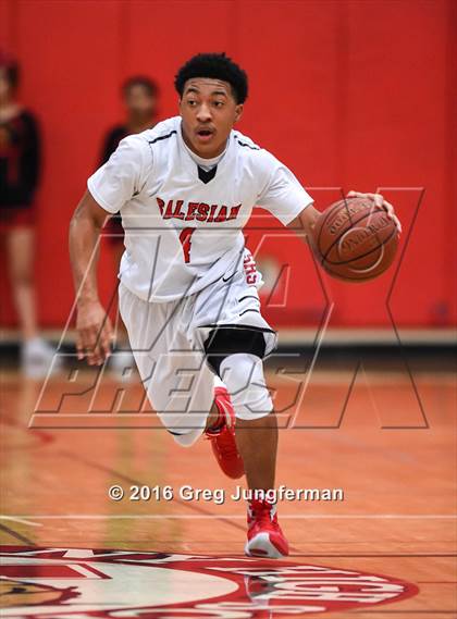Thumbnail 2 in St. Patrick-St. Vincent vs. Salesian College Preparatory (CIF NCS D4 Final) photogallery.