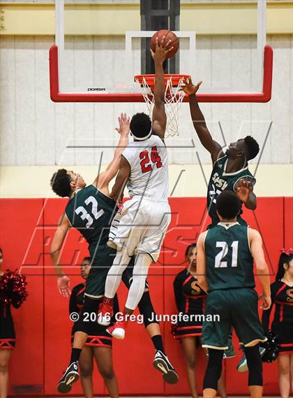 Thumbnail 1 in St. Patrick-St. Vincent vs. Salesian College Preparatory (CIF NCS D4 Final) photogallery.