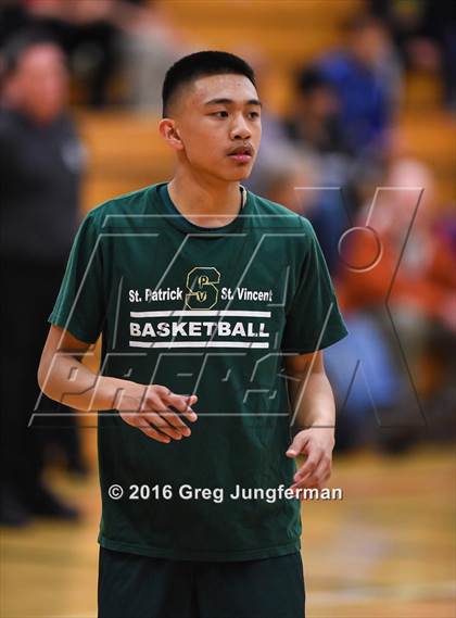 Thumbnail 3 in St. Patrick-St. Vincent vs. Salesian College Preparatory (CIF NCS D4 Final) photogallery.