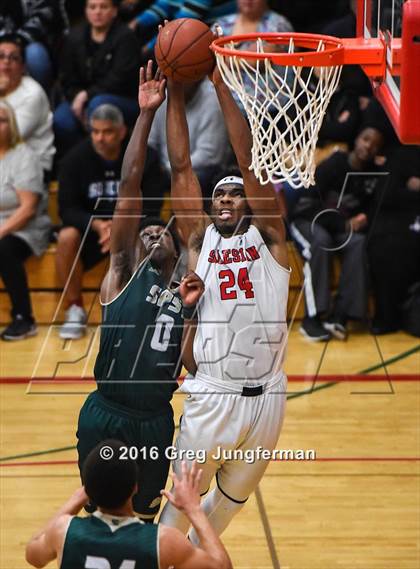 Thumbnail 2 in St. Patrick-St. Vincent vs. Salesian College Preparatory (CIF NCS D4 Final) photogallery.