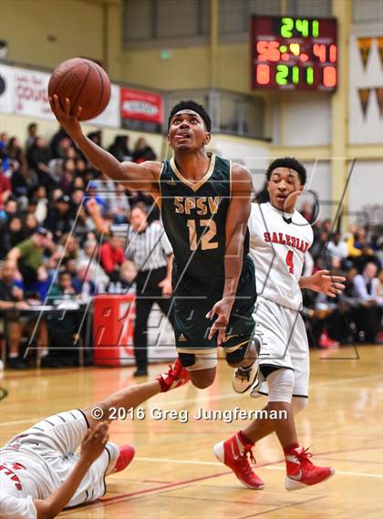 Thumbnail 1 in St. Patrick-St. Vincent vs. Salesian College Preparatory (CIF NCS D4 Final) photogallery.