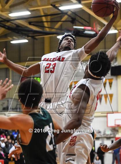 Thumbnail 3 in St. Patrick-St. Vincent vs. Salesian College Preparatory (CIF NCS D4 Final) photogallery.