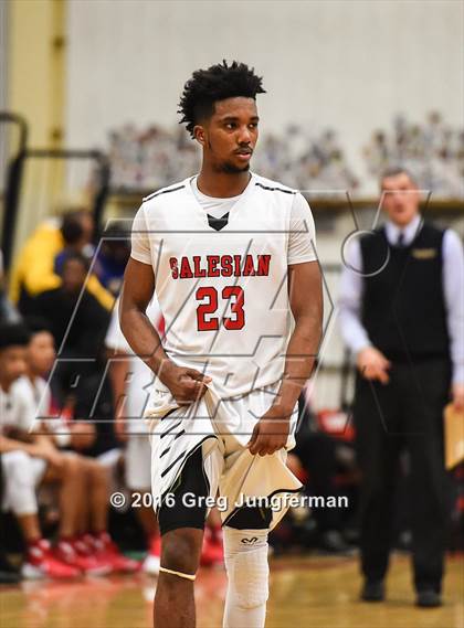 Thumbnail 3 in St. Patrick-St. Vincent vs. Salesian College Preparatory (CIF NCS D4 Final) photogallery.