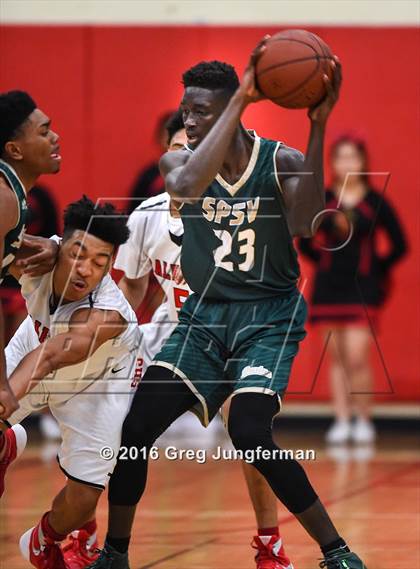 Thumbnail 1 in St. Patrick-St. Vincent vs. Salesian College Preparatory (CIF NCS D4 Final) photogallery.