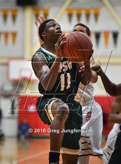 Thumbnail 1 in St. Patrick-St. Vincent vs. Salesian College Preparatory (CIF NCS D4 Final) photogallery.