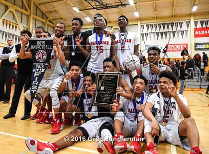 Thumbnail 2 in St. Patrick-St. Vincent vs. Salesian College Preparatory (CIF NCS D4 Final) photogallery.