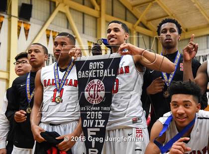Thumbnail 2 in St. Patrick-St. Vincent vs. Salesian College Preparatory (CIF NCS D4 Final) photogallery.