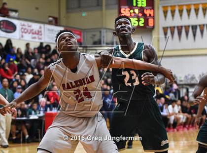 Thumbnail 1 in St. Patrick-St. Vincent vs. Salesian College Preparatory (CIF NCS D4 Final) photogallery.